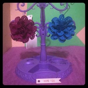 Beautiful flower earrings🥀